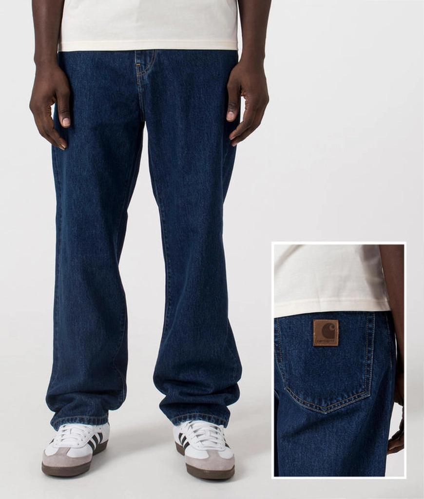 Carhartt WIP Mens Relaxed Fit Aaron Jeans